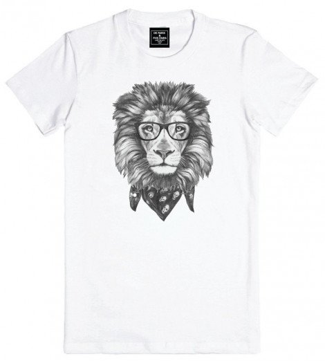 T-shirt homme LION FACE 