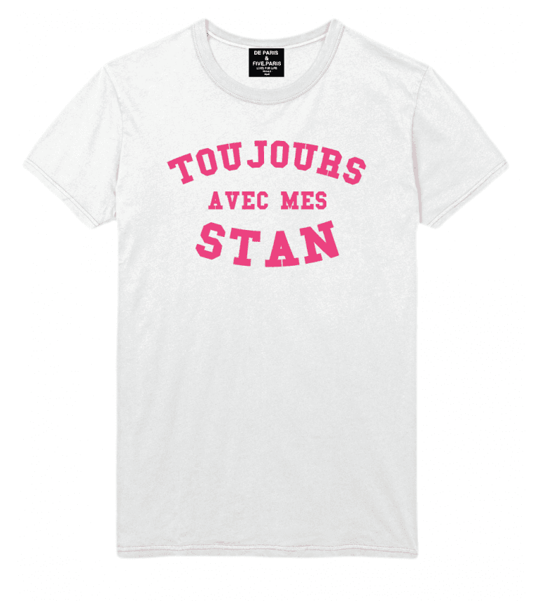 T-shirt homme TOUJOURS AVEC MES STAN