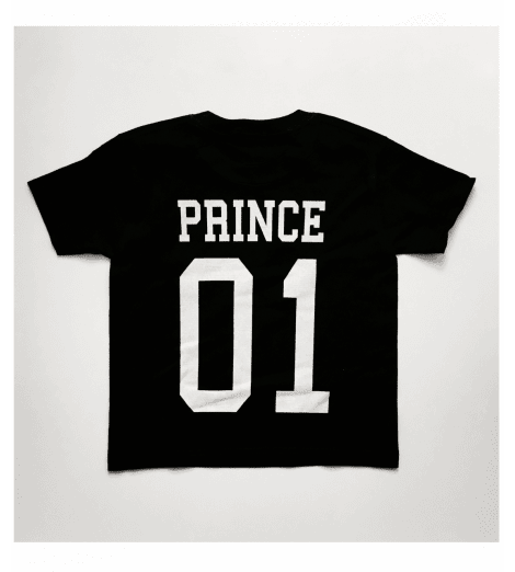 T-shirt Garçon PRINCE 01