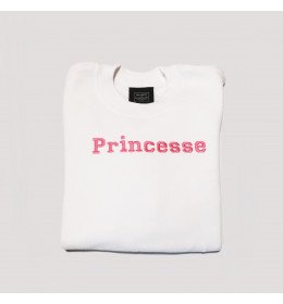 Sweat Fille Brodé PRINCESSE