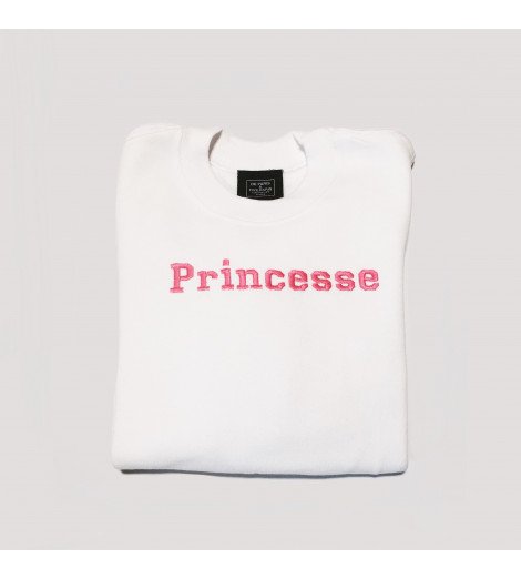 Sweat Fille Brodé PRINCESSE