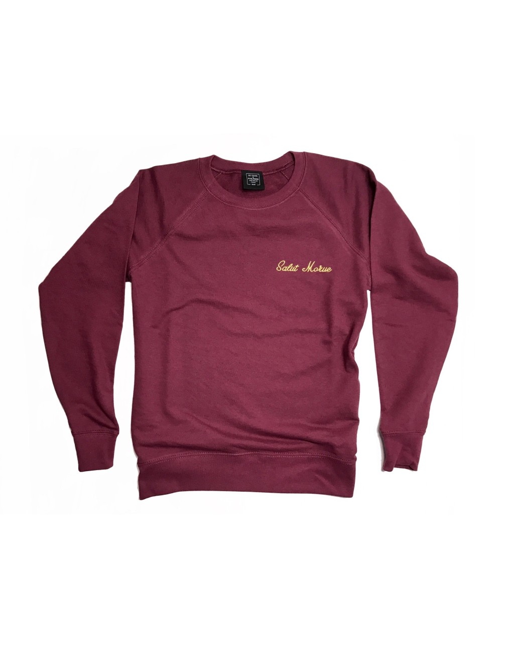 Sweat Femme Brodé SALUT MORUE