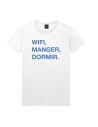 T-shirt Homme WIFI, MANGÉ, DORMIR.