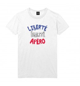 T-SHIRT HOMME LIBERTÉ EGALITÉ MOJITO