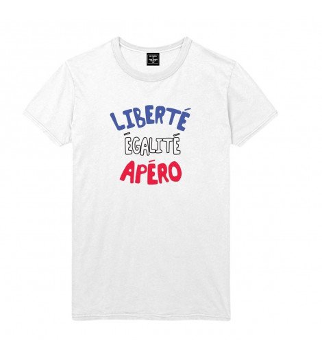 T-SHIRT HOMME LIBERTÉ EGALITÉ MOJITO