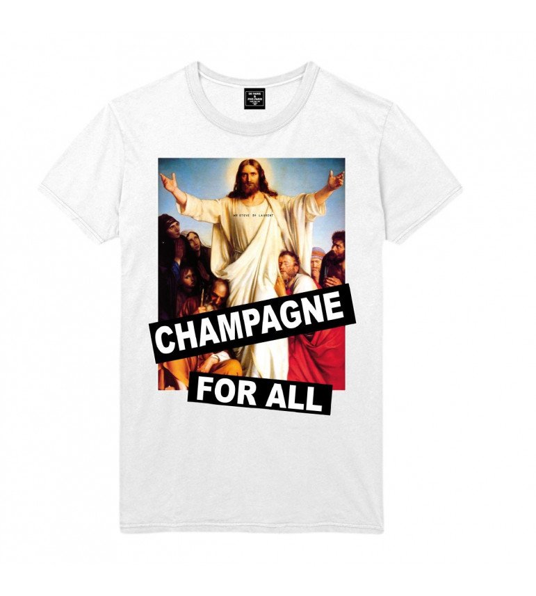 T-shirt homme CHAMPAGNE FOR ALL 