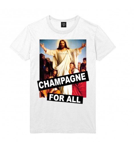 T-shirt homme CHAMPAGNE FOR ALL 