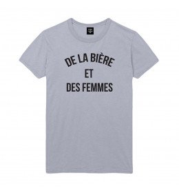 T-shirt Homme DE LA BIÈRE ET DES FEMMES