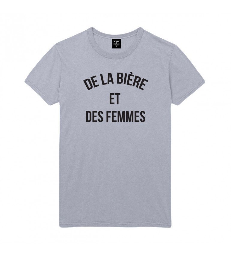 T-shirt Homme DE LA BIÈRE ET DES FEMMES
