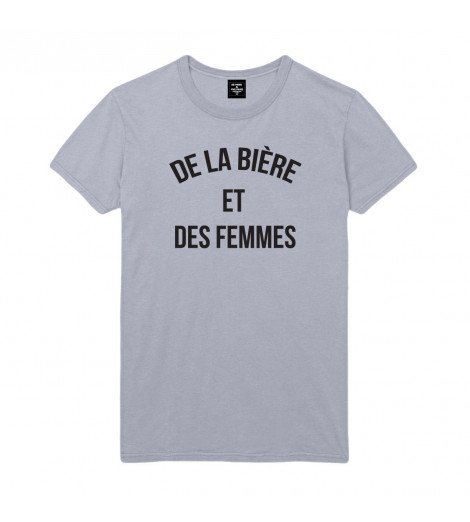 T-shirt Homme DE LA BIÈRE ET DES FEMMES