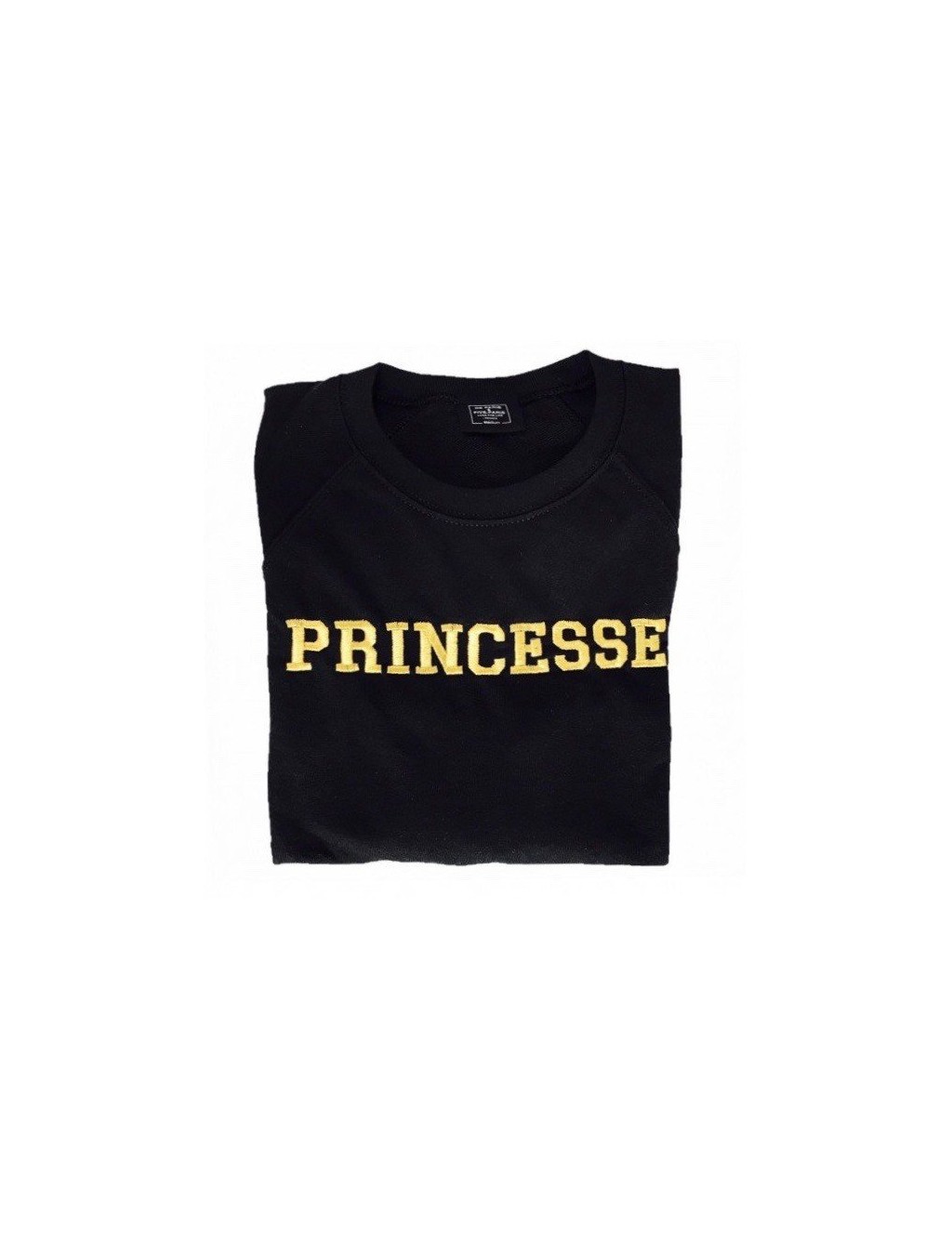 Sweat Femme Brodé Or PRINCESSE
