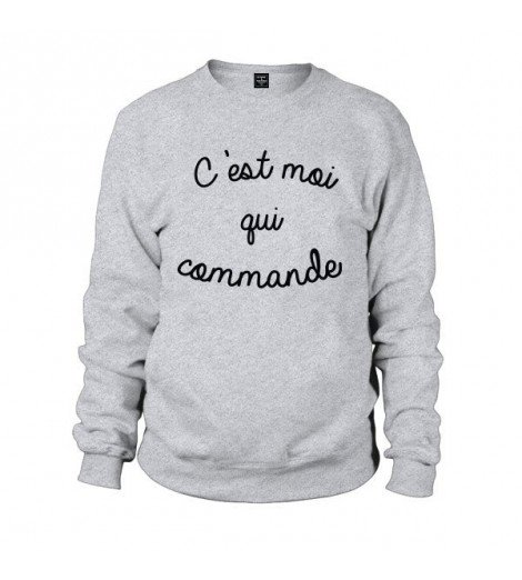 Sweat Homme C'EST MOI QUI COMMANDE