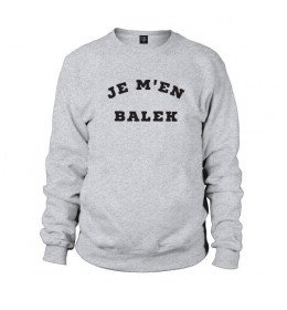 Sweat Homme JE M'EN BALEK