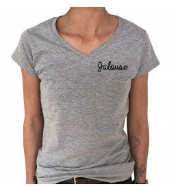 T-shirt Col V Femme JALOUSE