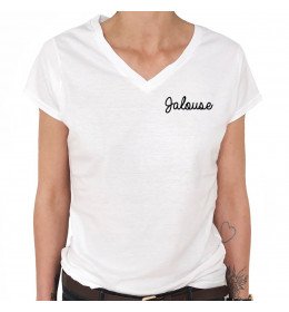 T-shirt Col V Femme JALOUSE