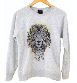 Sweat Femme LION PIÈGE À RÊVE