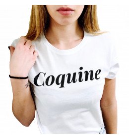 T-shirt Femme COQUINE