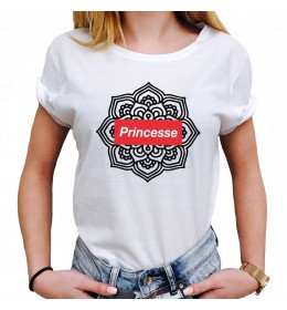 T-shirt Femme PRINCESSE MANDALA