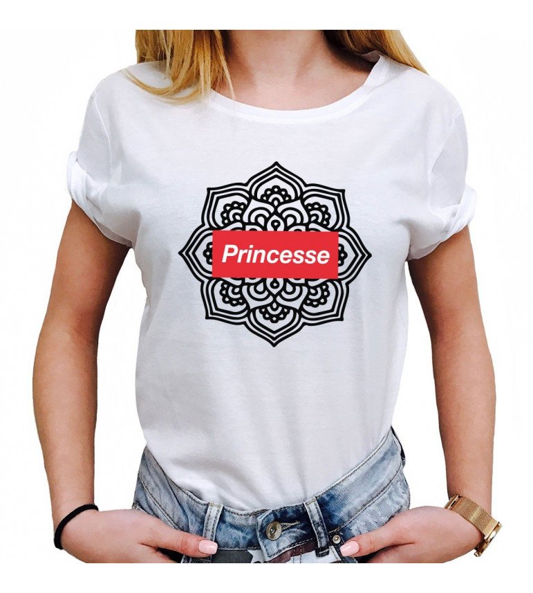 T-shirt Femme PRINCESSE MANDALA