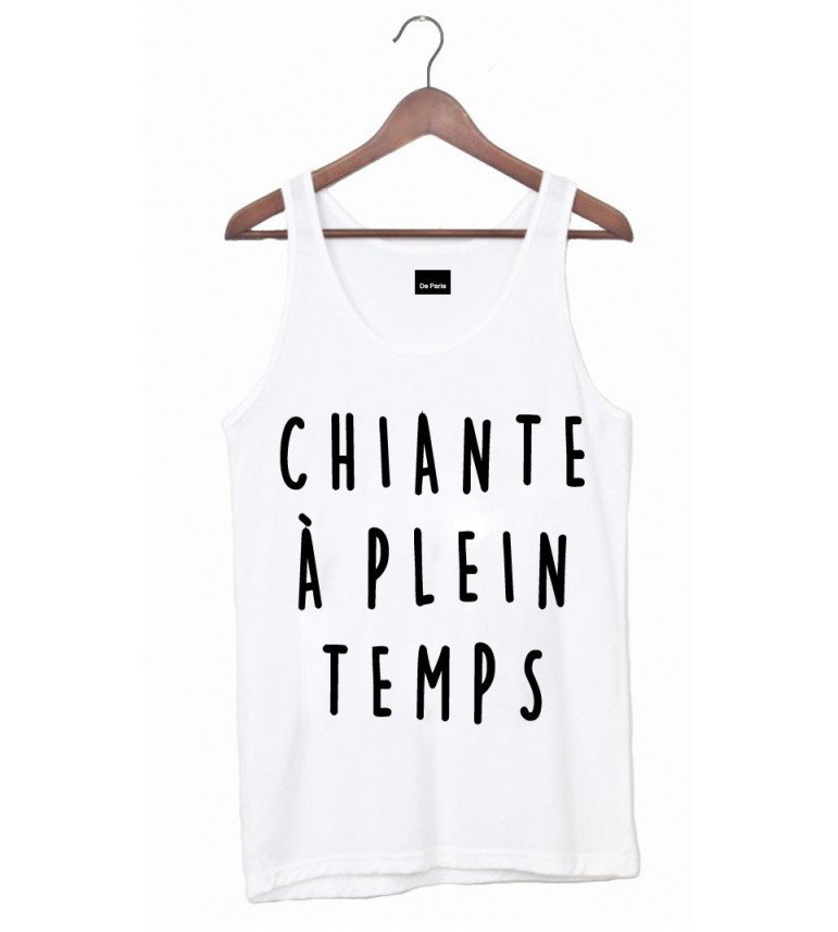 DÉBARDEUR CHIANTE À PLEIN TEMPS