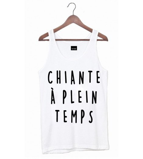 DÉBARDEUR CHIANTE À PLEIN TEMPS