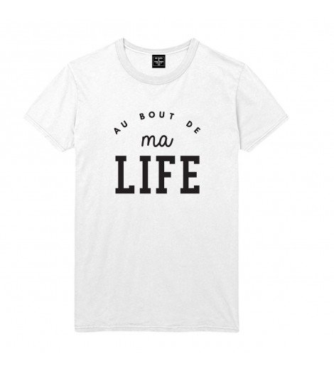 T-shirt Homme AU BOUT DE MA LIFE