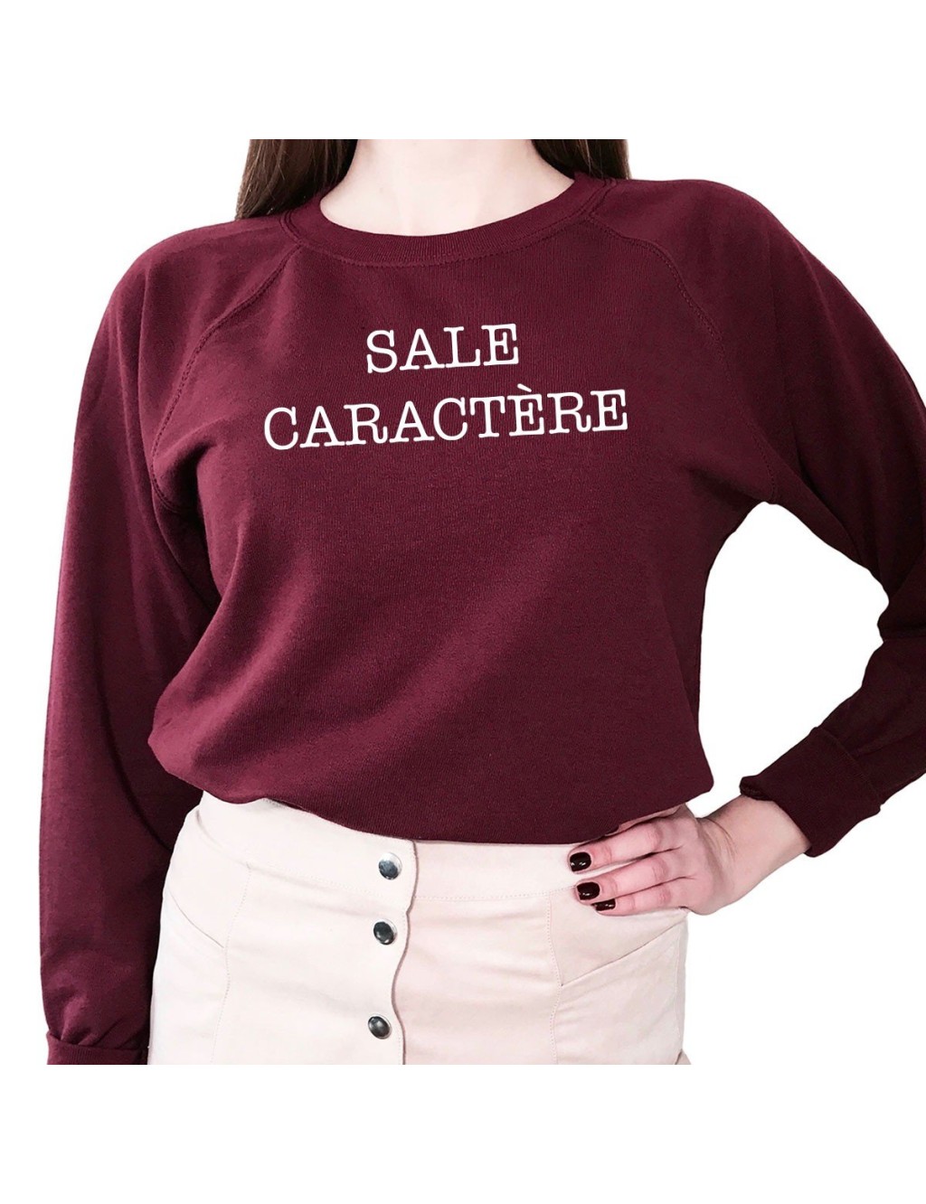 Sweat femme SALE CARACTÈRE 