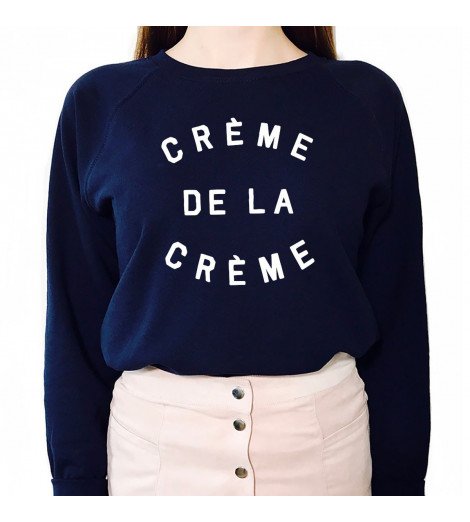 SWEAT CRÈME DE LA CRÈME