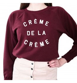 SWEAT CRÈME DE LA CRÈME