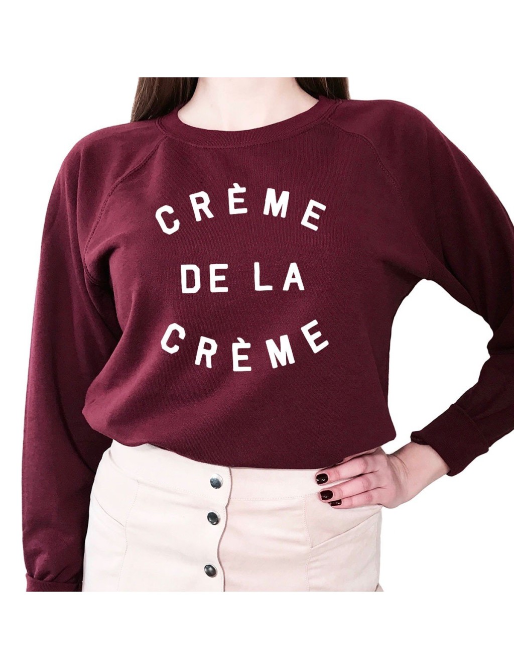 SWEAT CRÈME DE LA CRÈME