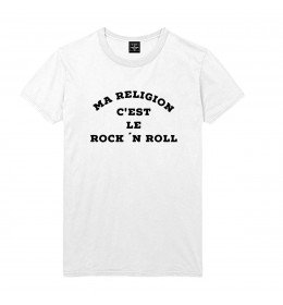 T-shirt Homme MA RELIGION C'EST LE ROCK'N ROLL