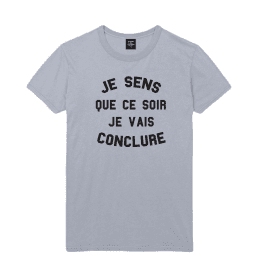 T-shirt Homme JE SENS QUE CE SOIR JE VAIS CONCLURE