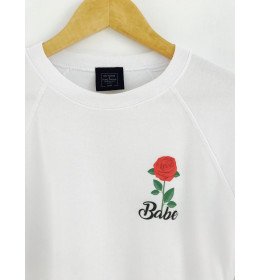 Sweat Femme ROSE BABE