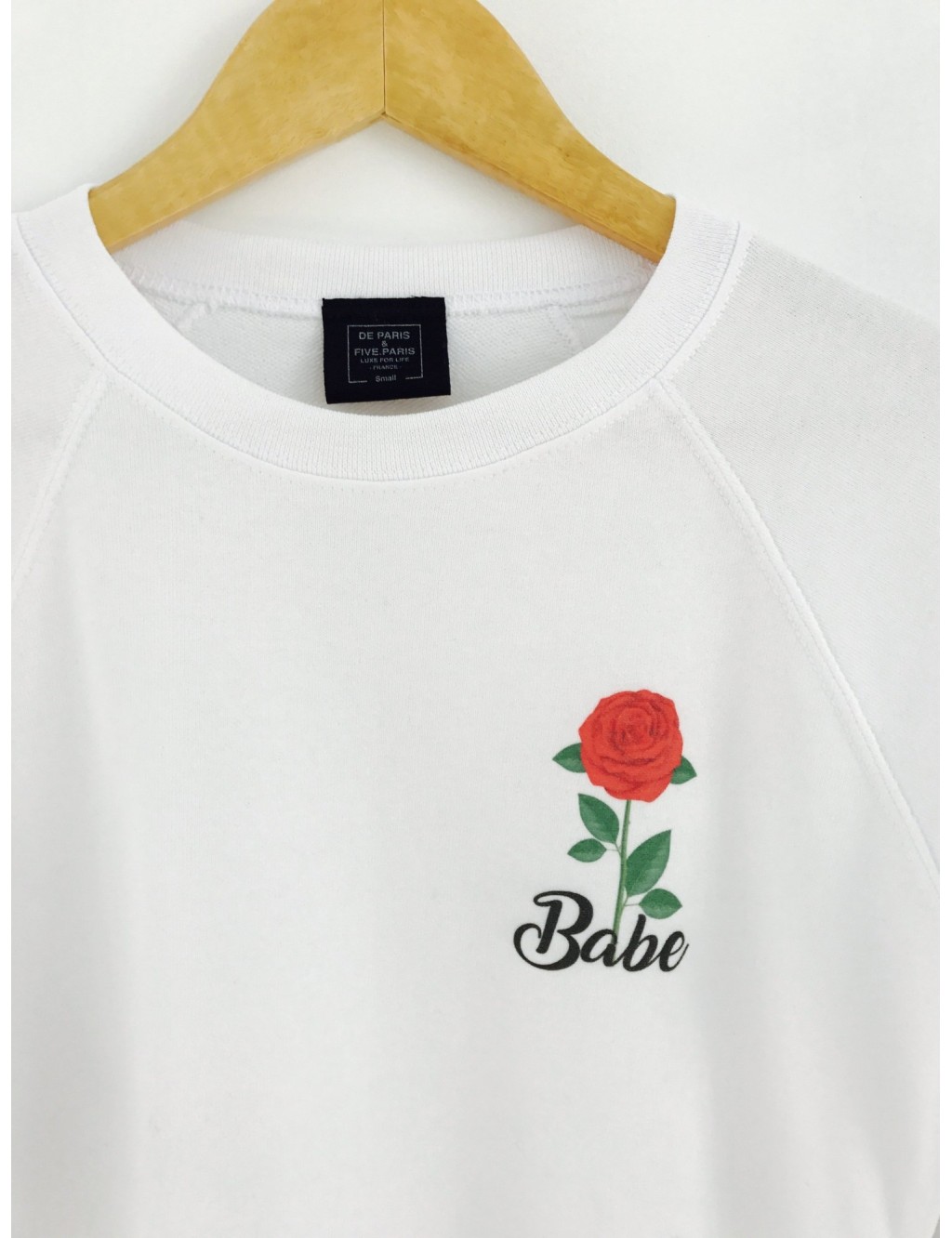Sweat Femme ROSE BABE