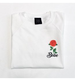 Sweat Femme ROSE BABE