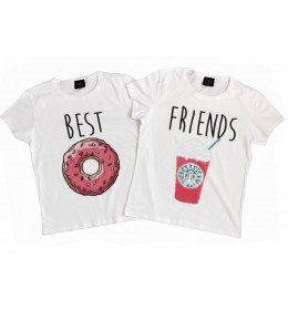 DUO T-shirts Femmes BEST FRIEND