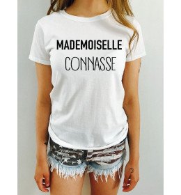 T-shirt femme MADEMOISELLE CONNASSE