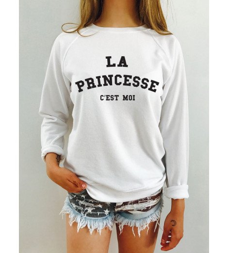 Sweat femme LA PRINCESSE C'EST MOI 