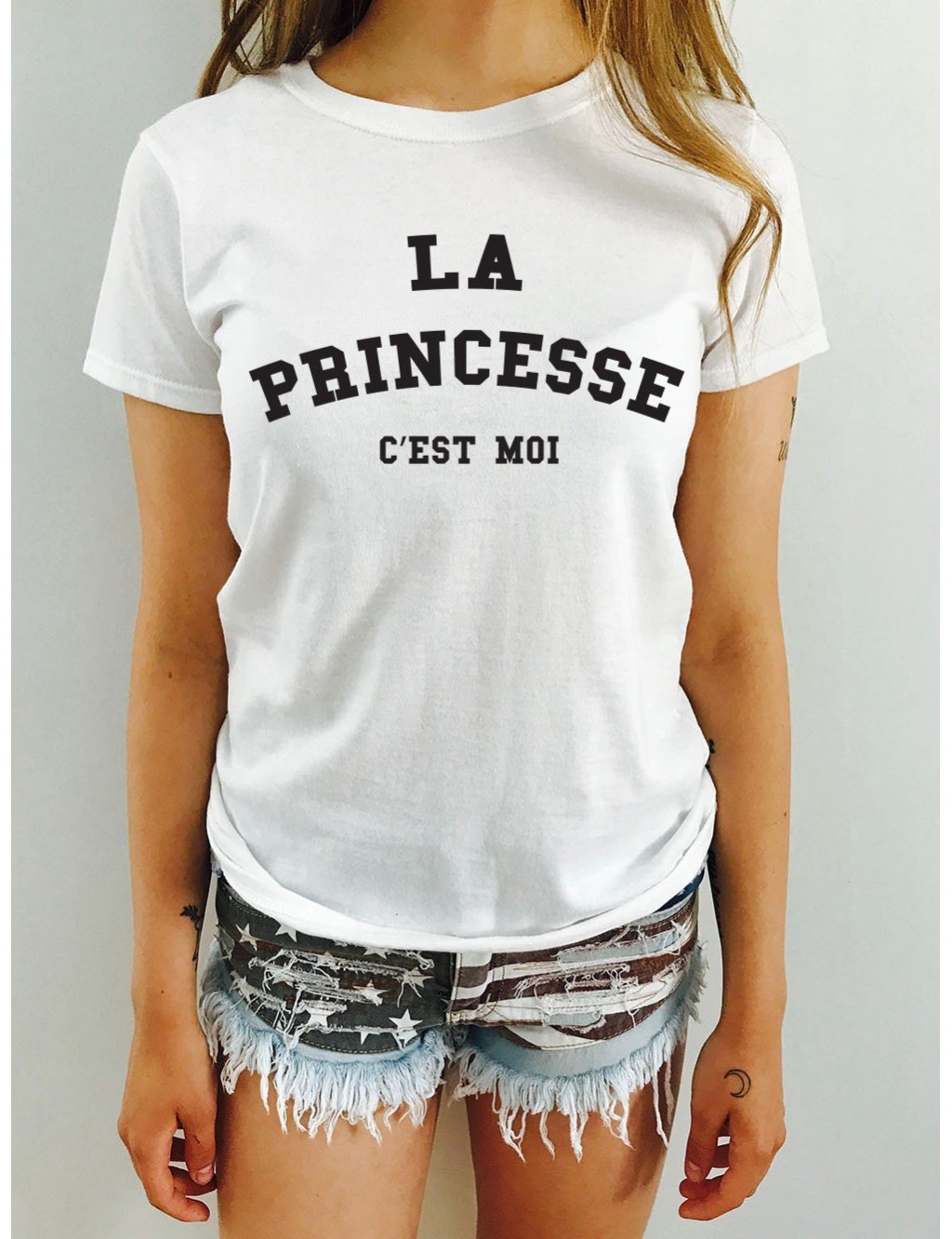 T-shirt femme LA PRINCESSE C'EST MOI 