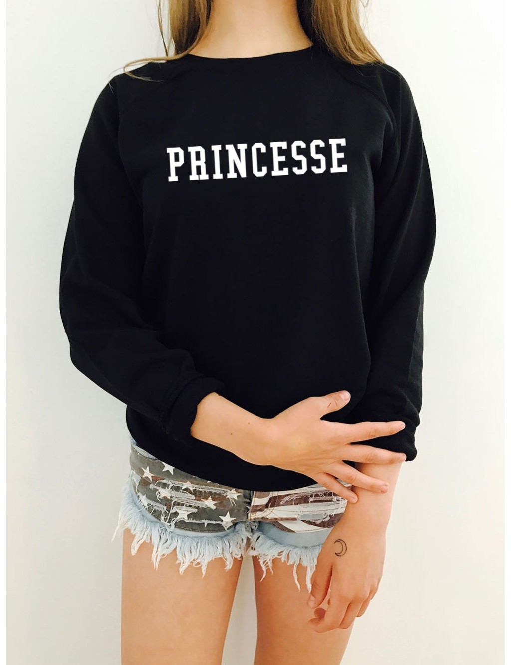 Sweat femme bordeaux PRINCESSE