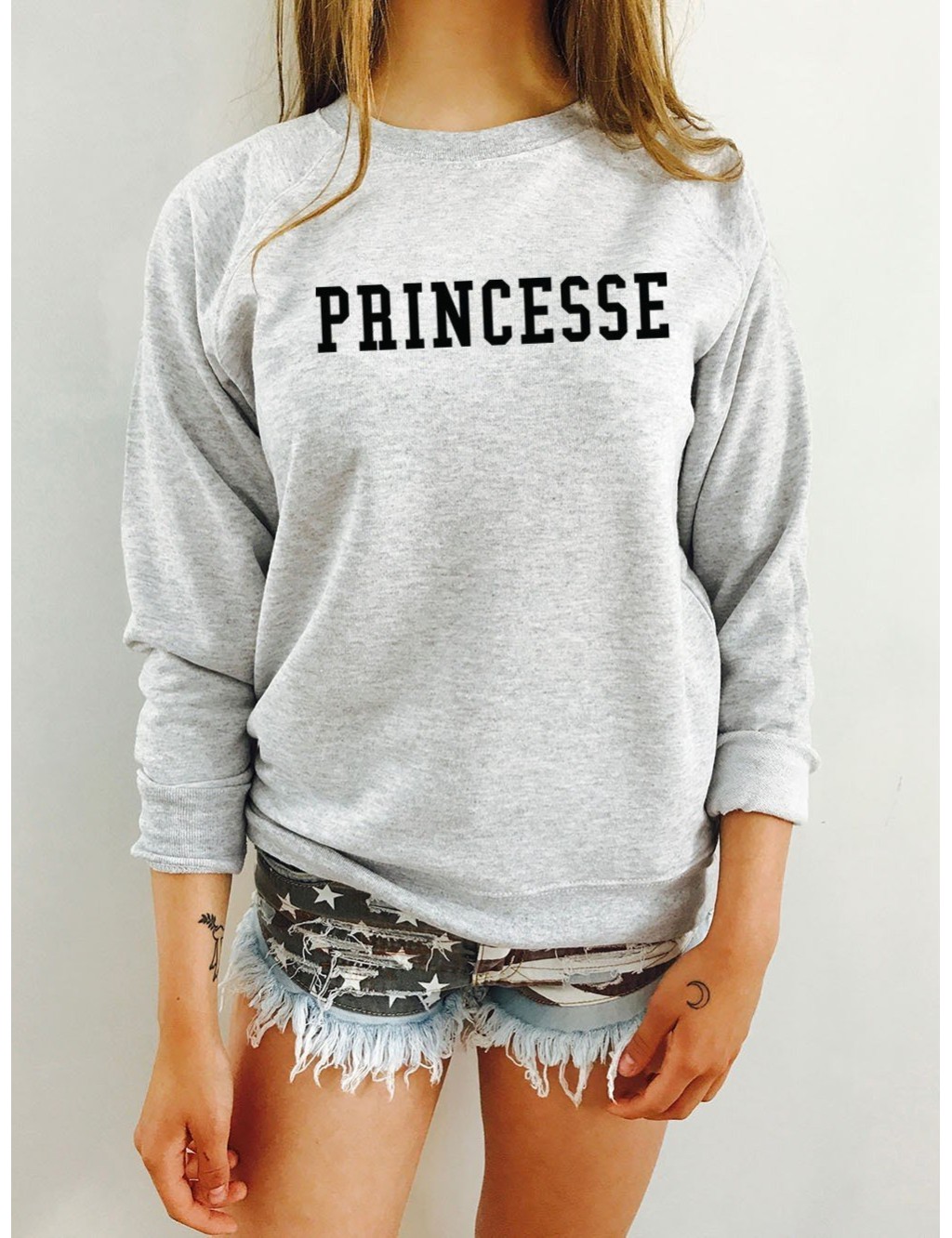 Sweat femme bordeaux PRINCESSE