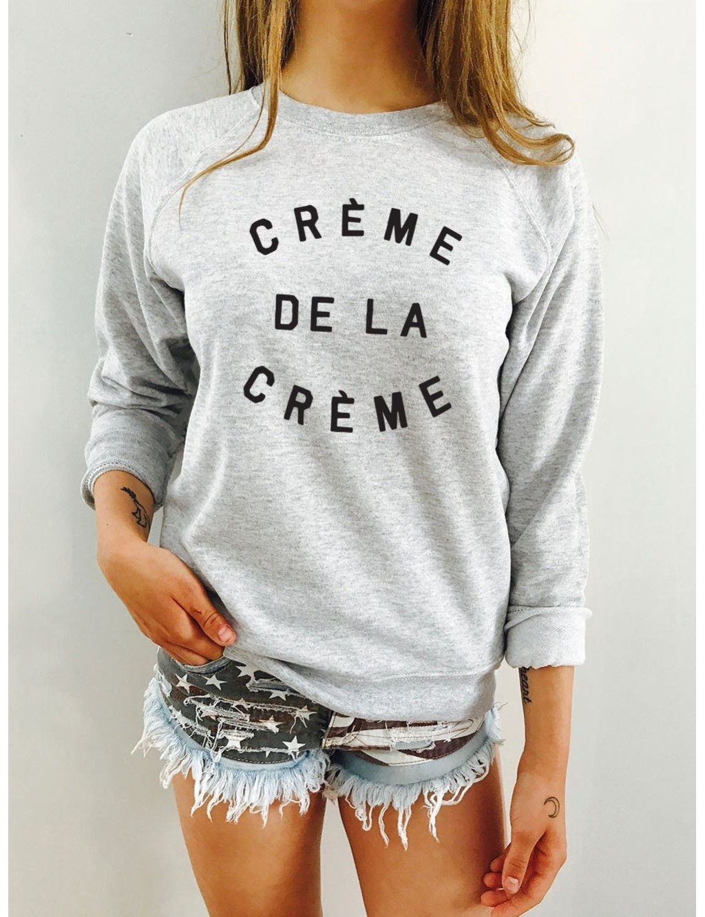 SWEAT CRÈME DE LA CRÈME