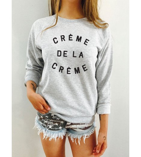 SWEAT CRÈME DE LA CRÈME