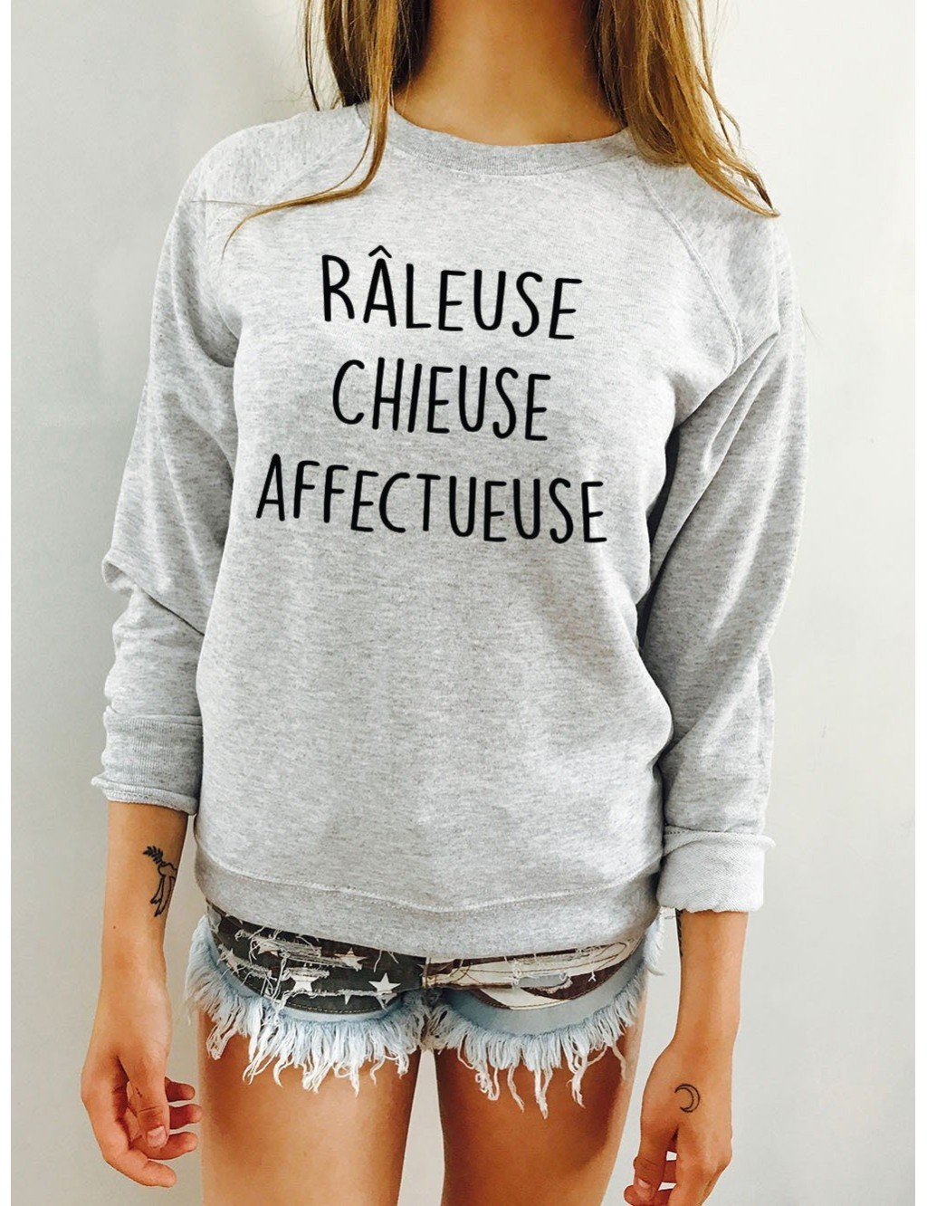 Sweat Femme RÂLEUSE CHIEUSE AFFCETUEUSE