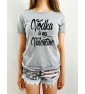 T-shirt femme VODKA IS MY VALENTINE