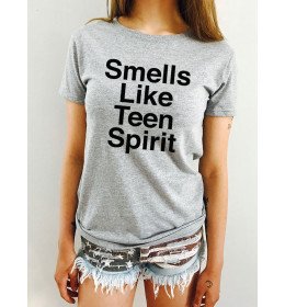 T-shirt Femme SMEEL LIKE TEEN SPIRIT