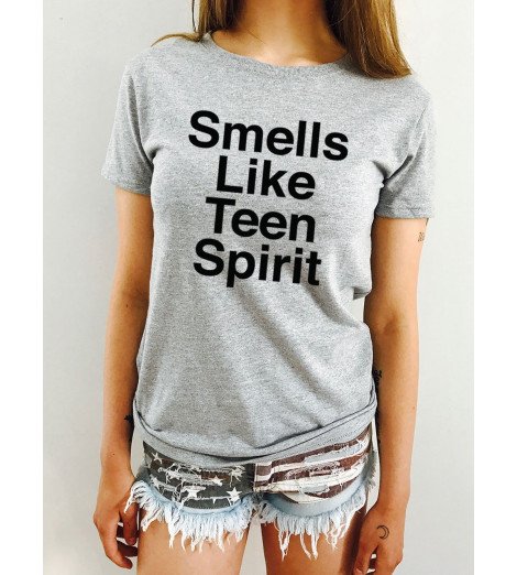 T-shirt Femme SMEEL LIKE TEEN SPIRIT