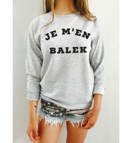 Sweat Femme JE M'EN BALEK