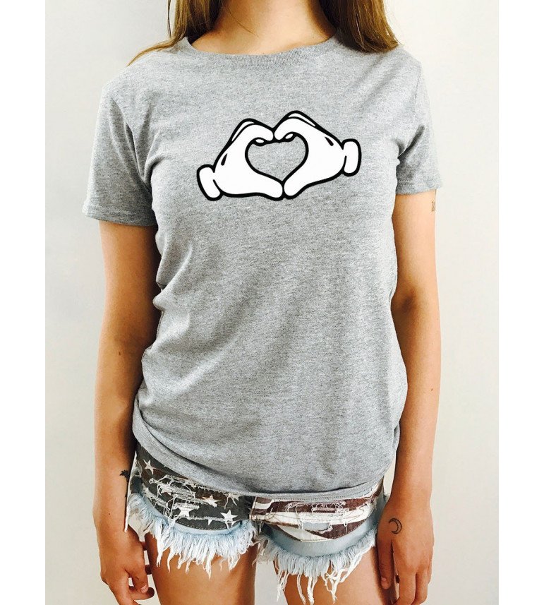 T-shirt Femme COEUR