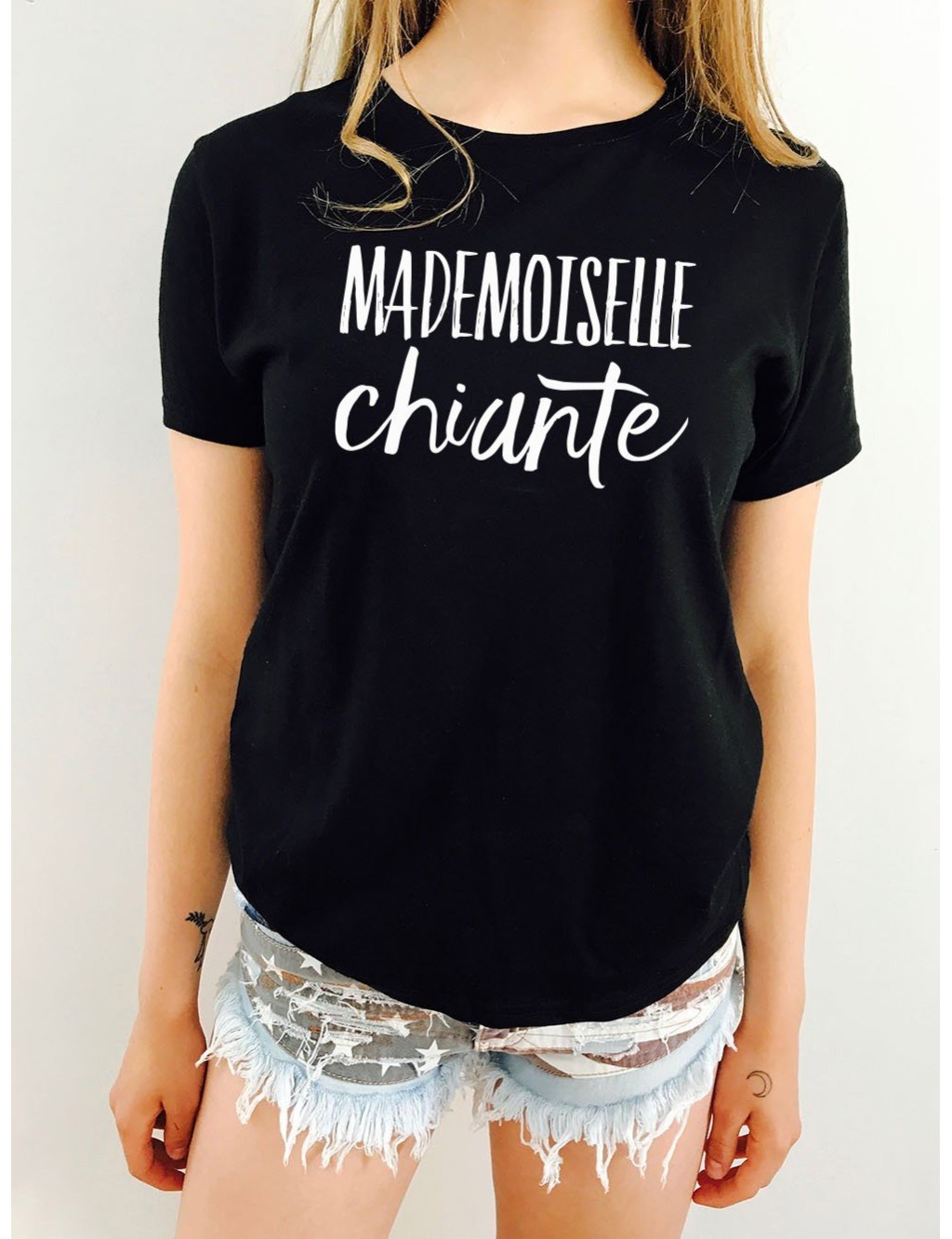 Tee-Shirt Femme MADEMOISELLE CHIANTE